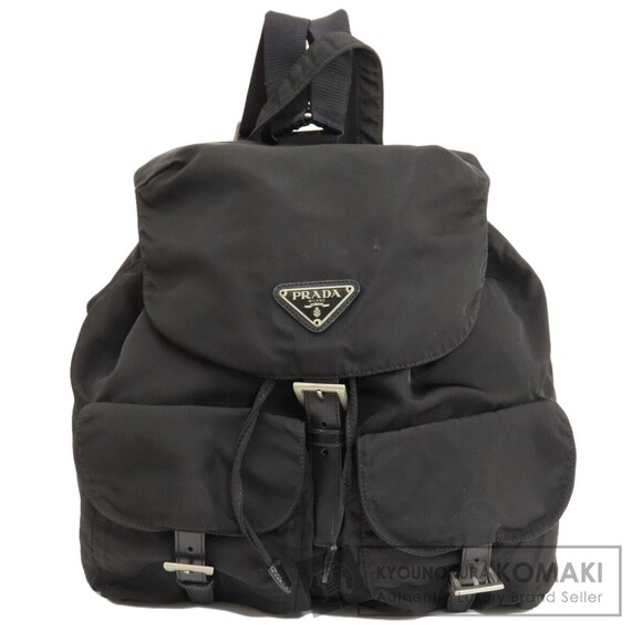 Prada Handbags - Prada nylon backpack logo